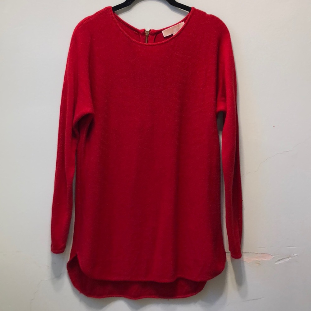 Michael Kors Red Crew Neck Sweater